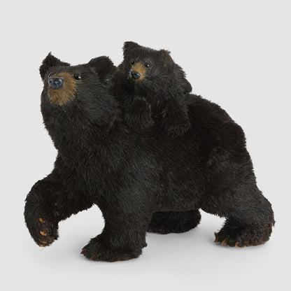 Brown Bear & Cub Decoration