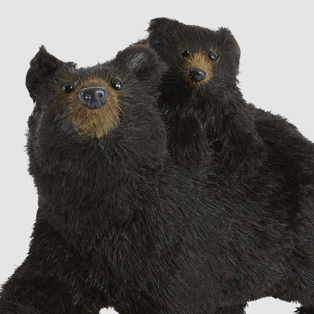 Brown Bear & Cub Decoration