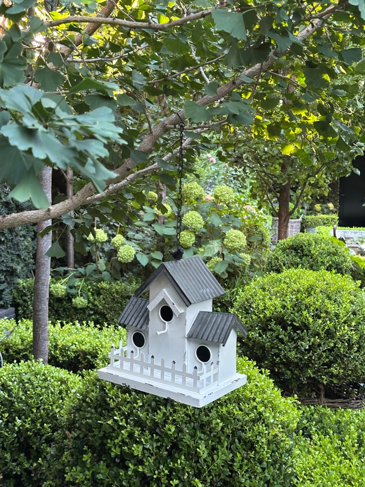 Hanging Birdhouse - White