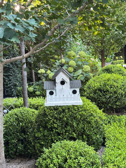 Hanging Birdhouse - White
