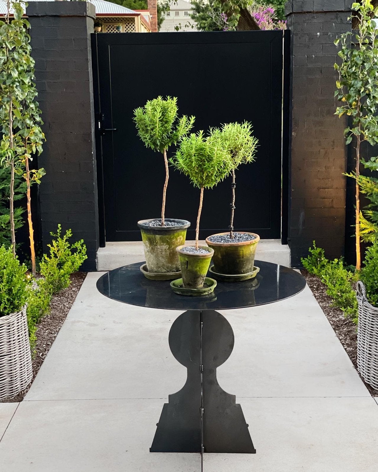 Harolds Signature Pedestal Table