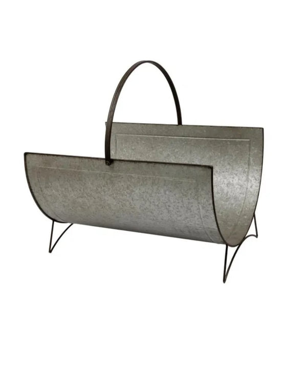 Zinc firewood trug - HAROLDS