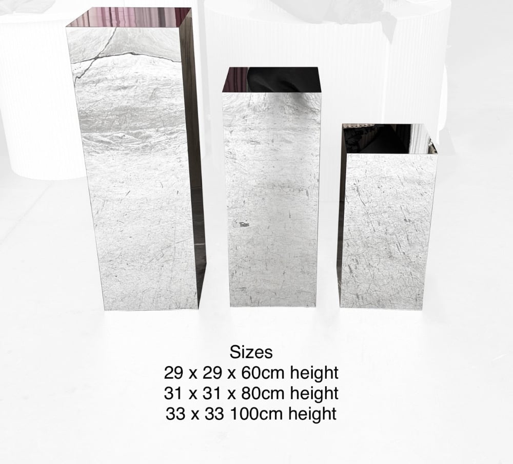 Harolds Signature Mirrored Acrylic Plinth