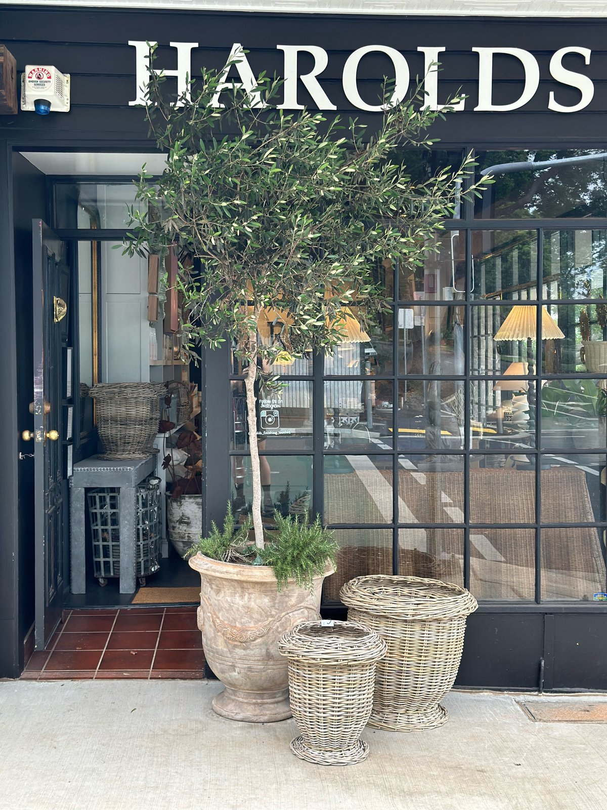 Parterre Rattan Basket