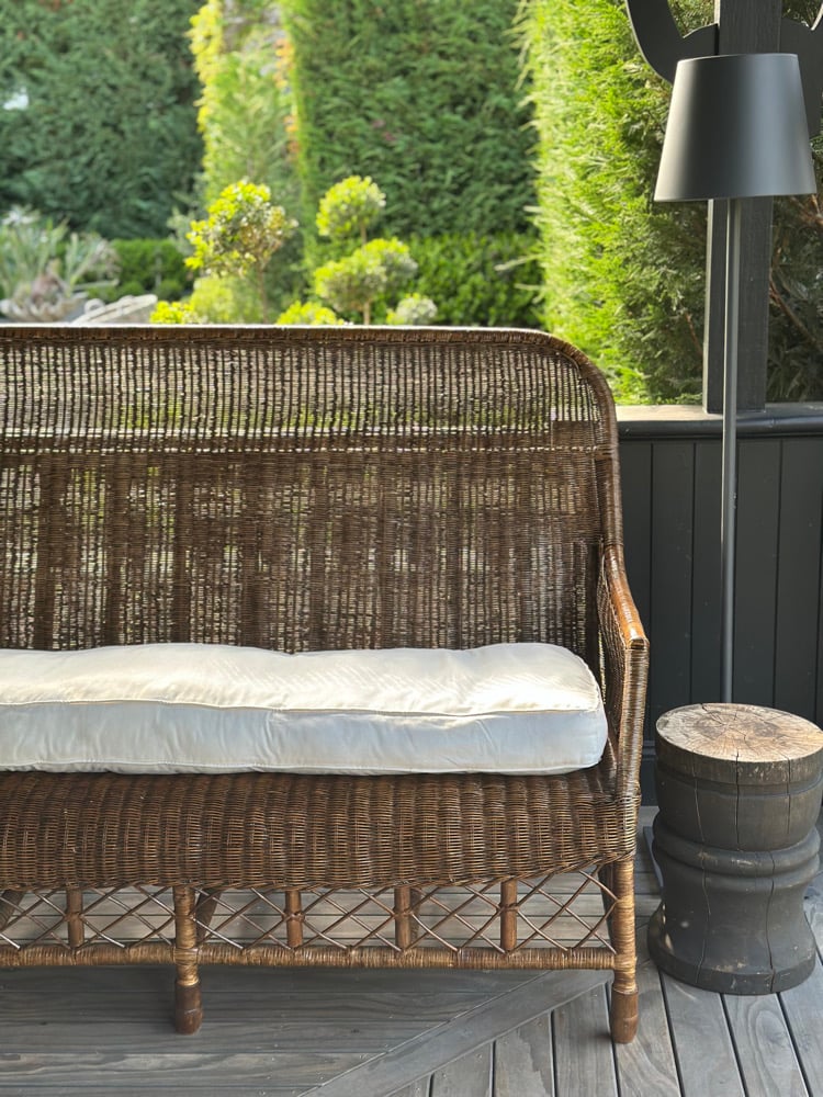 Plantation Rattan Sofa - Three Seater