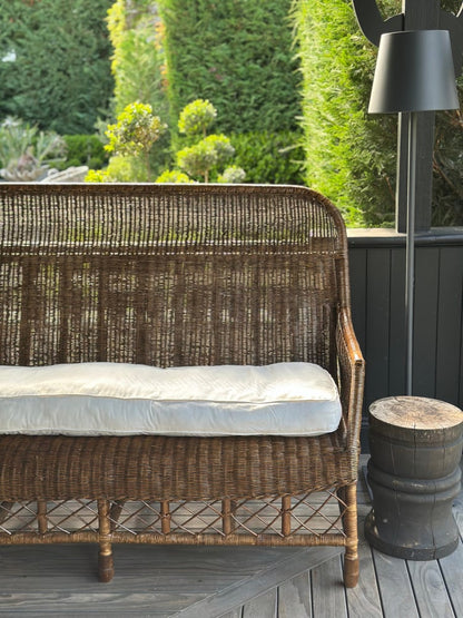 Plantation Rattan Sofa - Three Seater