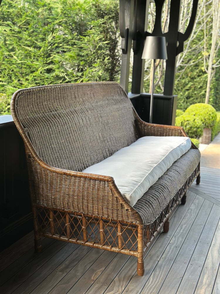 Plantation Rattan Sofa - Three Seater