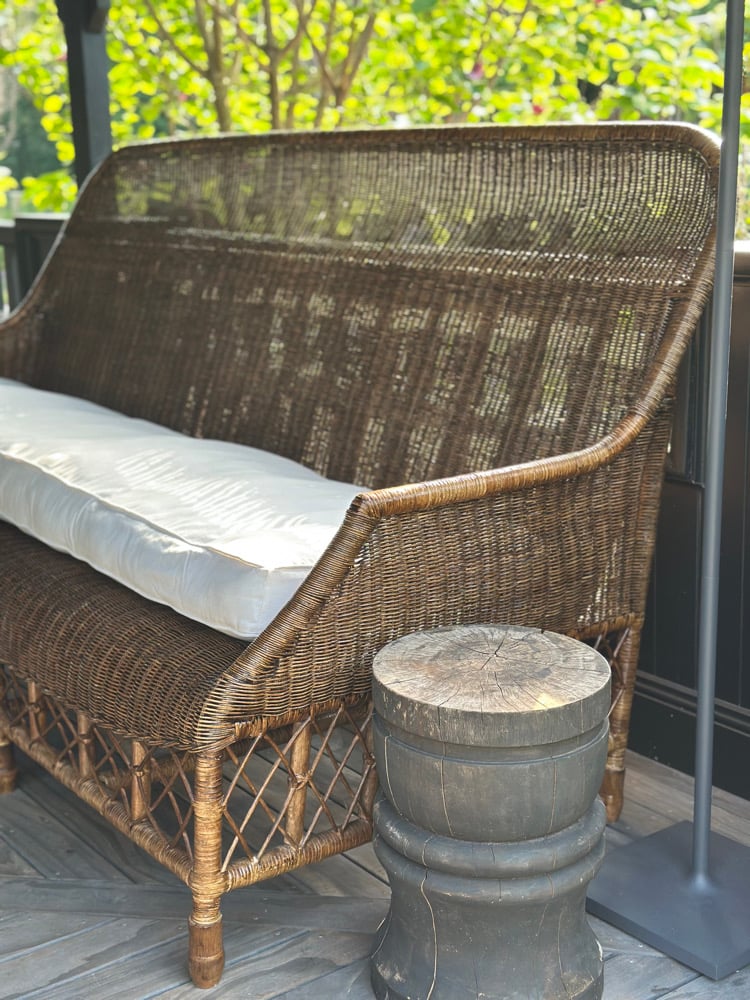 Plantation Rattan Sofa - Three Seater