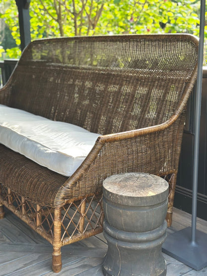 Plantation Rattan Sofa - Three Seater