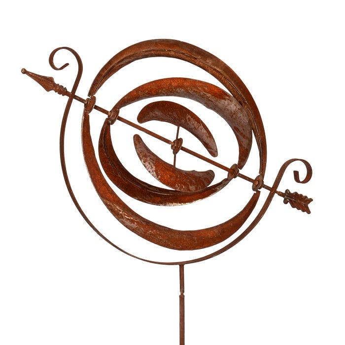 Rust Wind Spinner Orb