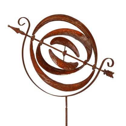 Rust Wind Spinner Orb