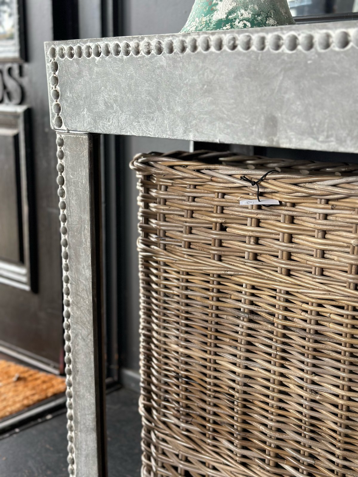 Zinc Garden Table