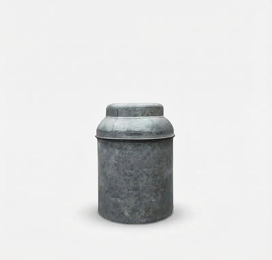 Chinois Zinc Storage Jar